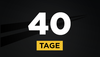 Noch 40 Tage bis zum Black Friday ® Sale